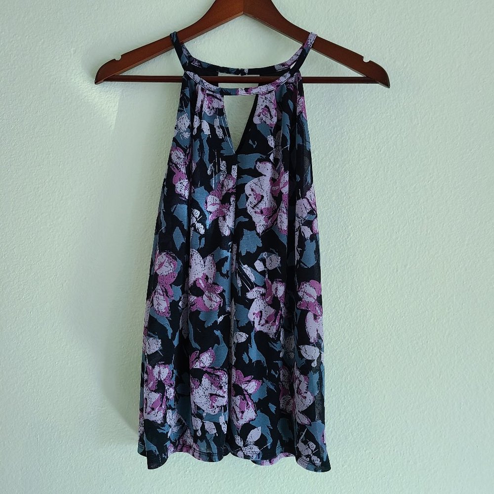 41 Hawthorn XS Floral Tank